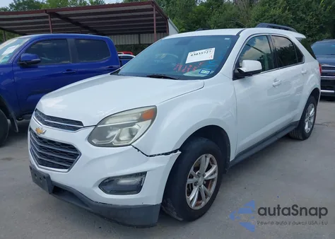 2016 Chevrolet Equinox Lt из США, поврежденный, VIN 2GNALCEKXG1113211